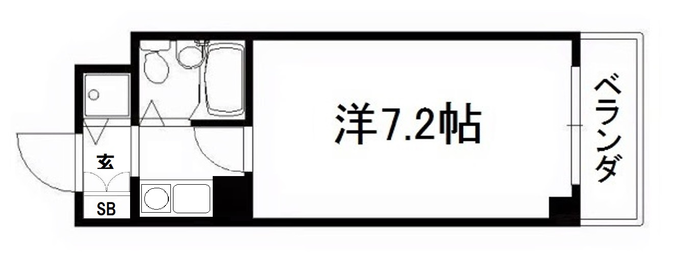 アルテハイム二条城の間取り