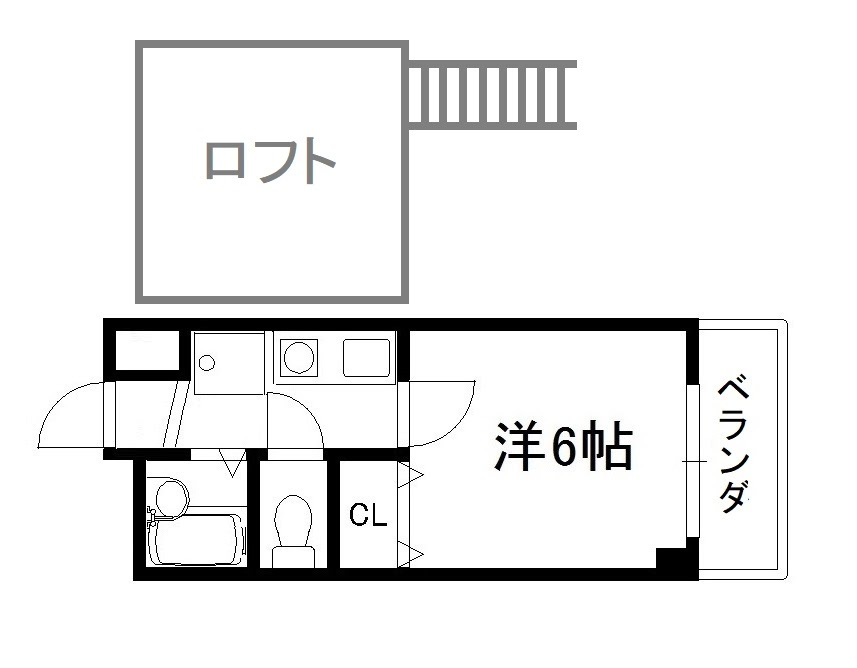 パープルクラウドⅠの間取り|【代表的な間取です】