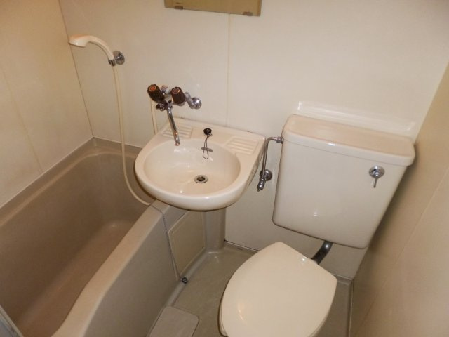 ジュネス一条の浴室