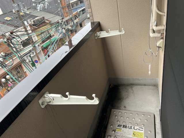 ウエスト一条のバルコニー