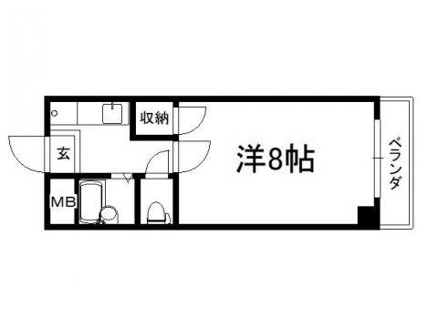 メゾン・エチーフの間取り|【代表的な間取です】