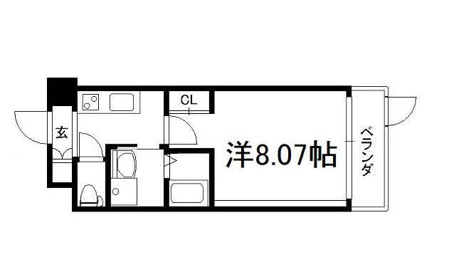 プラネシア京阪出町柳の間取り|【代表的な間取です】