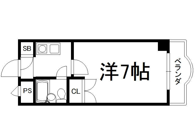賀茂女子学生会館の間取り|【代表的な間取です】