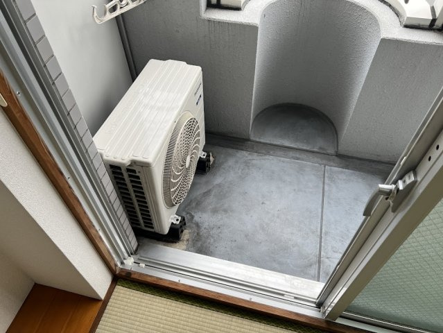 ソレイユ北山のバルコニー