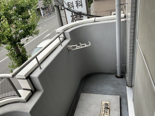 ソレイユ北山のバルコニー