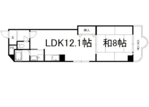 ソレイユ北山の間取り|【代表的な間取です】