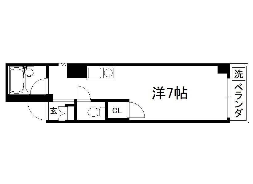 モナクヴィラウエバの間取り|【代表的な間取です】