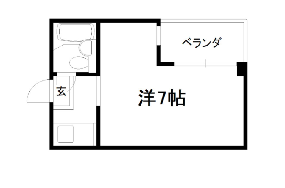 プティメゾン西陣の間取り|【代表的な間取です】