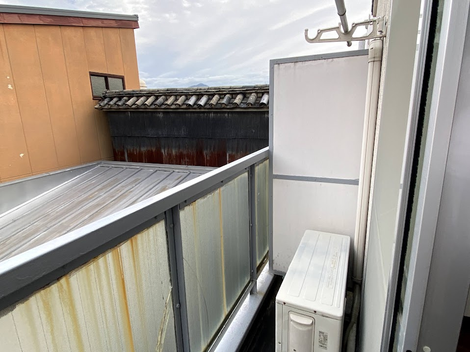 ぱんぷきんのバルコニー