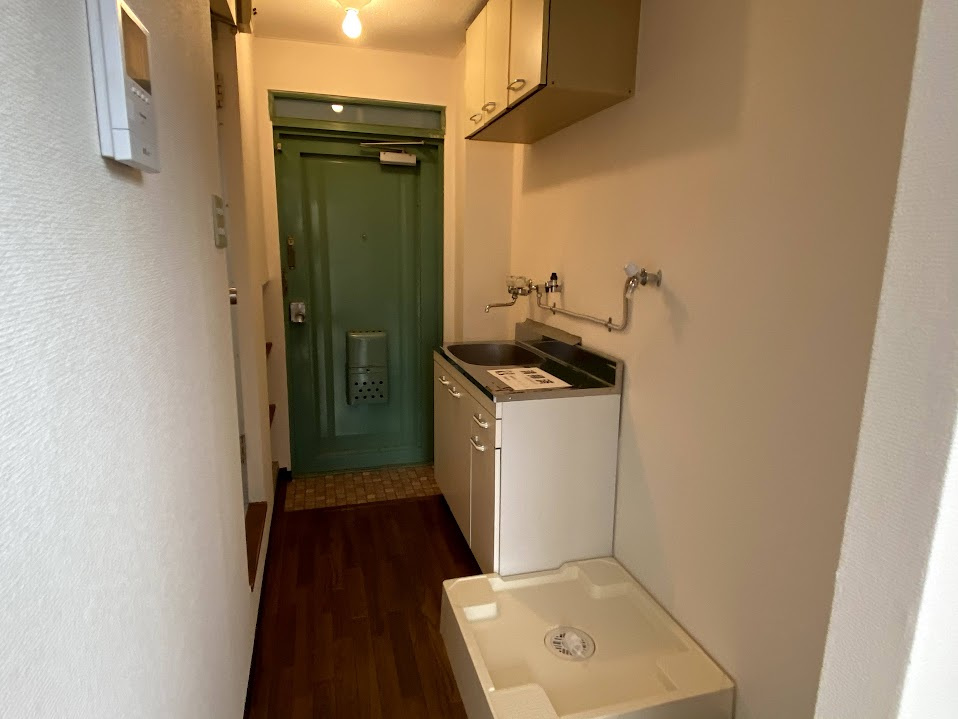 ぱんぷきんの設備|洗濯機置場