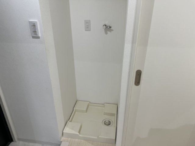 ライオンズマンション西陣南の設備|洗濯機置場