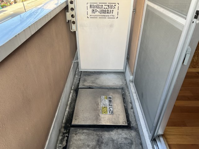 CASA DEL ADAGIO今出川のバルコニー