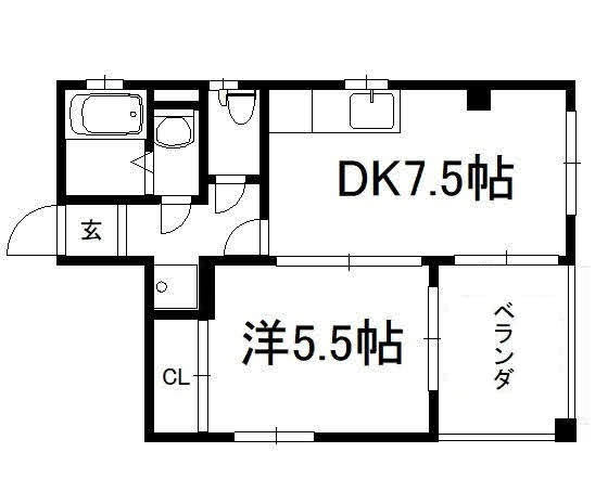 CASA DEL ADAGIO今出川の間取り|【代表的な間取です】