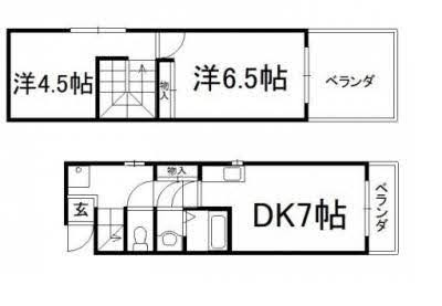 CASA DEL ADAGIO今出川の間取り|【代表的な間取です】