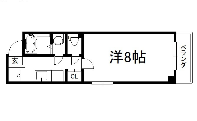 CASA DEL ADAGIO今出川の間取り|【代表的な間取です】