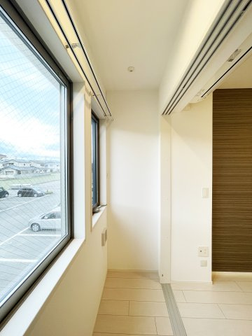 レーグルⅠ番館のバルコニー