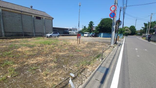 小山市松沼　土地の周辺