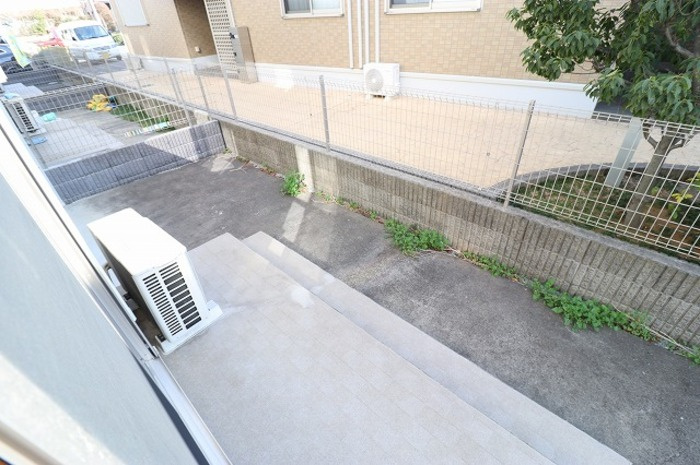 エトワール松戸Bの庭
