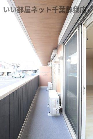 グランソレイユのバルコニー|陽当たり良好なバルコニーです