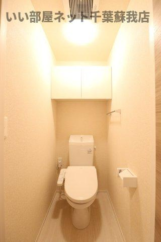 グランソレイユのトイレ|落ち着いたトイレです