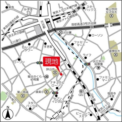 【地図】 | 代官山ＢＬＥＳＳ
