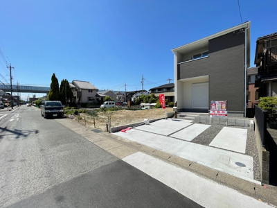 【前面道路含む現地写真】 | LiveleGarden.S中川区東春田【仲介手数料無料　春田小学校　富田中学校】 | 〈内覧予約キャンペーン実施中！〉マックスバリュde住まい相談までご連絡下さい。