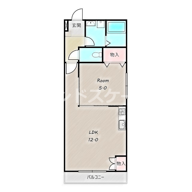 ＭＡＩＳＯＮ　ＤＥ　ＧＥＯの間取り|高崎、前橋、伊勢崎エリアのお部屋探しはエンドスケープまで！お客様の理想お聞かせ下さい♪