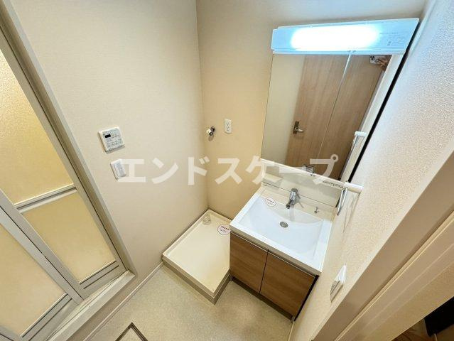ＭＡＩＳＯＮ　ＤＥ　ＧＥＯの洗面所|高崎、前橋、伊勢崎エリアのお部屋探しはエンドスケープまで！お客様の理想お聞かせ下さい♪