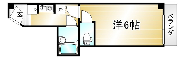 ビアンカ1の間取り|【代表的な間取です】