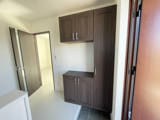 藤岡市上戸塚（全1棟）1号棟の玄関|同社施工例