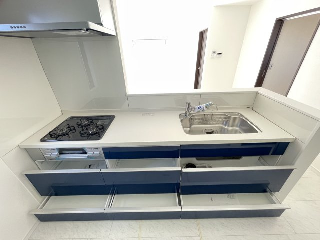 藤岡市上戸塚（全1棟）1号棟のキッチン|同社施工例