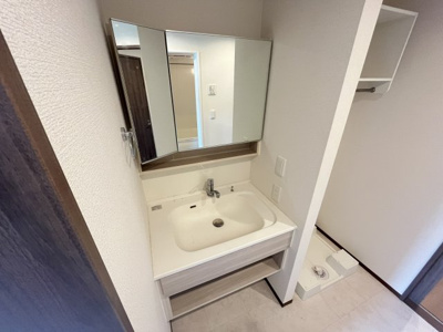 【洗面所】 | アルカンシエル | 使いやすい洗面所です