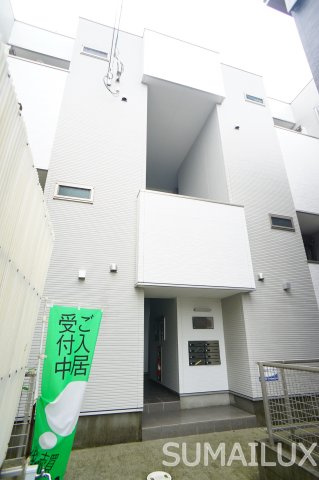 熊本市中央区坪井５丁目のアパートの外観