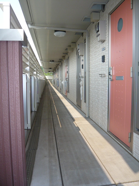 八王子市上柚木のアパートのその他共用部分|共用廊下【メゾンK】