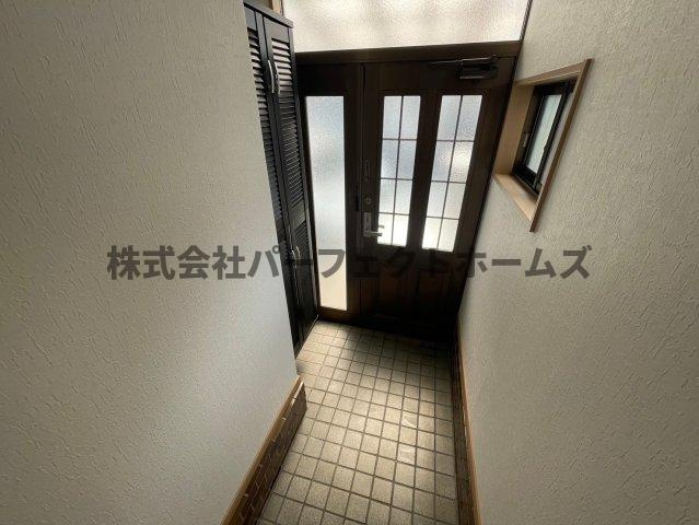 茄子作東町戸建　賃貸の玄関