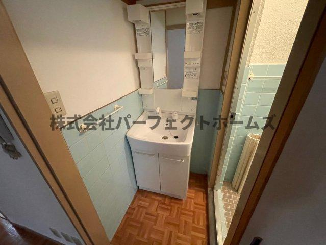 茄子作東町戸建　賃貸の独立洗面台