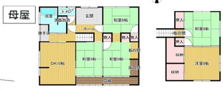 【間取り】 | 兵庫県丹波市山南町和田　戸建