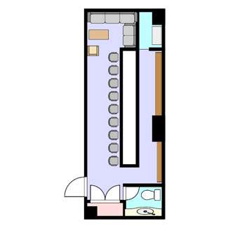 【間取り】 | TAKAI　B.L.D１２５（旧高橋ビル）