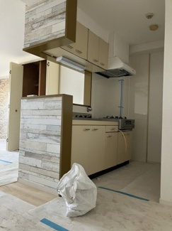 【キッチン】 | パールナイン | コンパクトなキッチンで掃除もラクラク