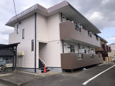 【外観】 | フレンドハイツ | 令和5年1月外壁塗装完了