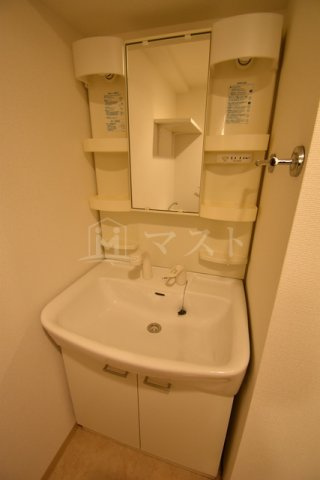 ディオレクレスト東心斎橋の洗面所