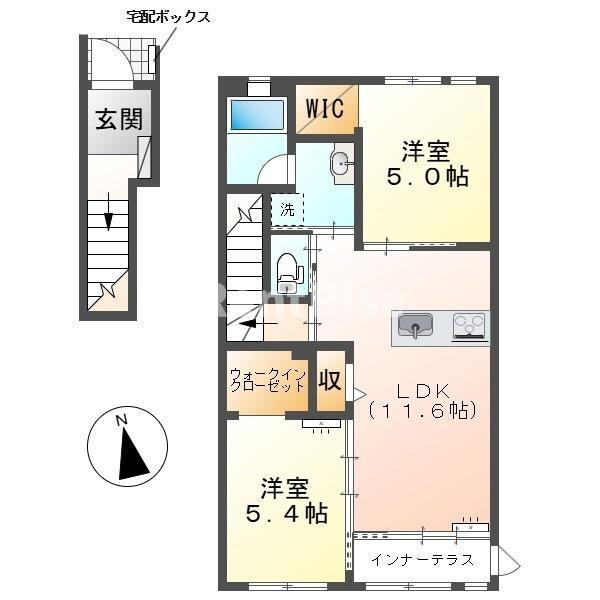 ファンスペースの間取り|間取図