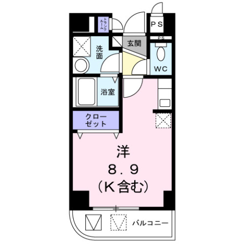 岩倉市大市場町順喜の賃貸マンションのキッチン