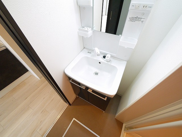 ジーメゾン大和郡山ルプレの洗面所