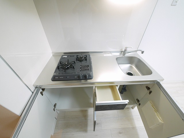 ジーメゾン大和郡山ルプレのキッチン