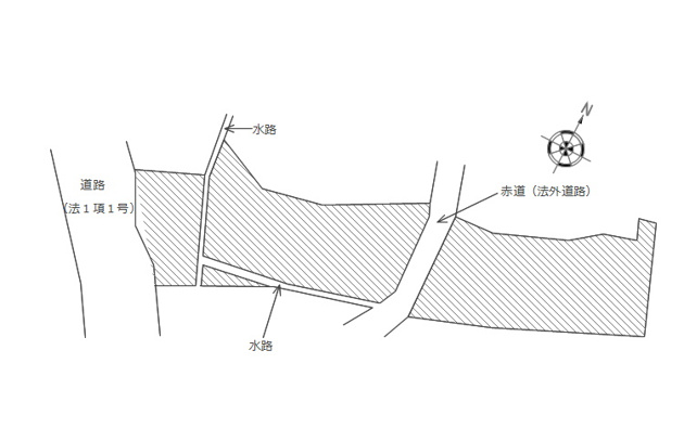 【土地図】 | 河津町見高　売地