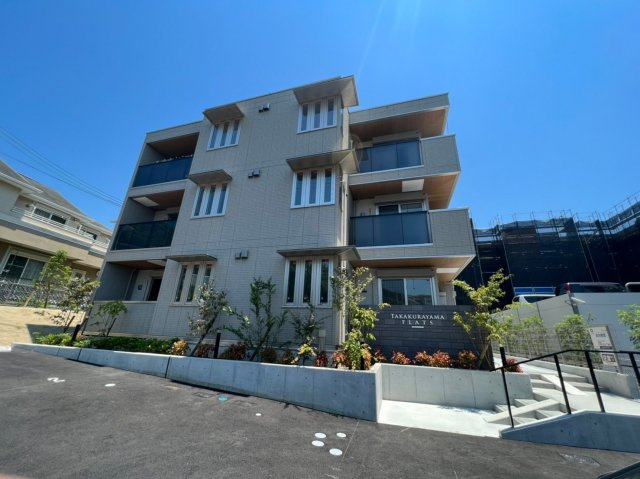 高倉山フラッツの外観|高倉山フラッツ