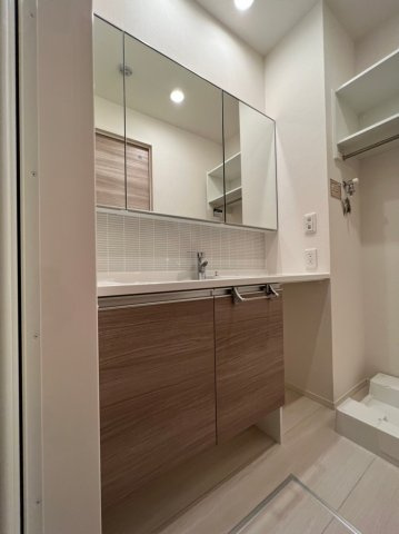 高倉山フラッツの洗面所