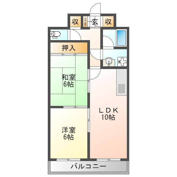 ディオサCSの間取り