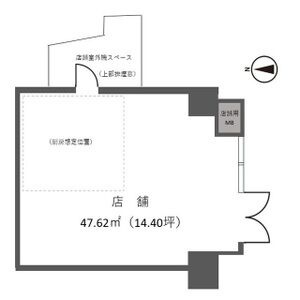 【間取り】 | コンフォリア・リヴ北久宝寺Q（店舗・事務所） | コンフォリア・リヴ北久宝寺Q（店舗・事務所）　間取り